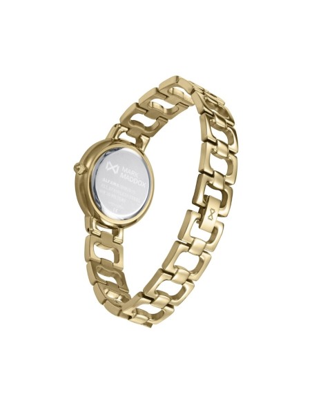 RELOJ ACERO IP DORADO BRAZALETE SRA MM