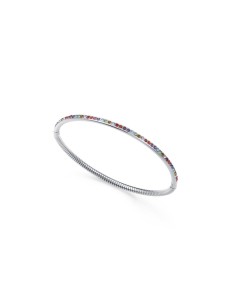 Pulsera Viceroy Fashion de acero con circonitas de colores