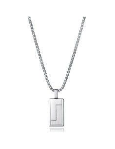 Collar Viceroy Fashion 75382C01000 de Acero con Placa Colgante