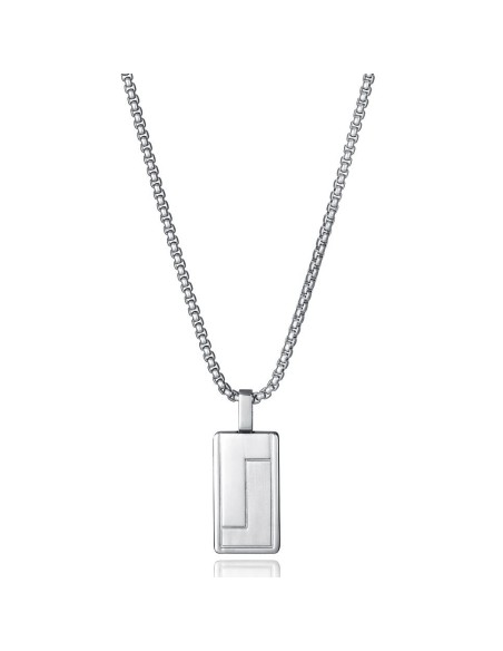 Collar Viceroy Fashion 75382C01000 de Acero con Placa Colgante