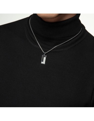 Collar Viceroy Fashion 75382C01000 de Acero con Placa Colgante