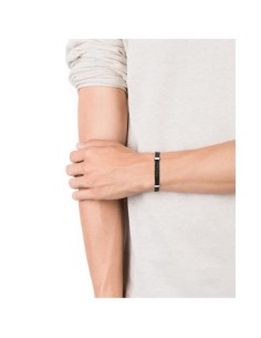Pulsera Viceroy Fashion de acero y piel verde en dos tonos para hombre 2