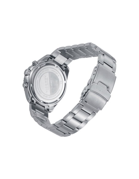 Reloj Viceroy hombre acero cronógrafo cuarzo esfera verde WR 200M