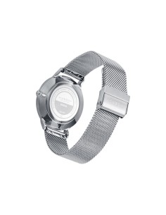 Reloj Viceroy hombre acero malla milanesa esfera negra fecha 2