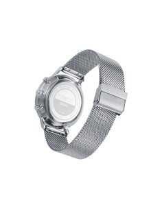 Reloj Viceroy hombre cronógrafo acero malla milanesa esfera negra 2