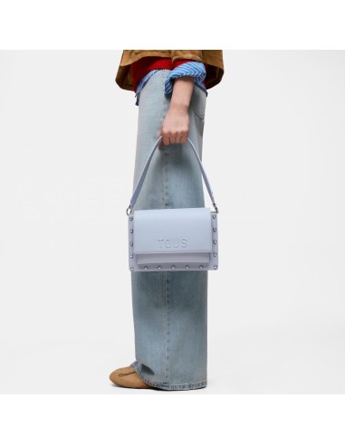 Bandolera Mediana Azul TOUS Audree Studs para Mujer – Bolso Elegante y Actual