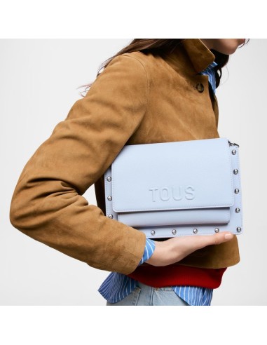Bandolera Mediana Azul TOUS Audree Studs para Mujer – Bolso Elegante y Actual