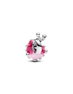 Charm en plata de ley Caracol Rosa 2