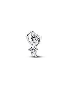 Charm en plata de ley Tulipán en Filigrana