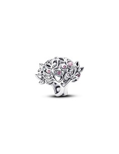 Charm en plata de ley Árbol de la Familia en Filigrana