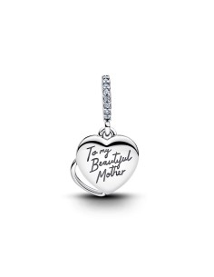 Charm Colgante Doble en plata de ley Madre Preciosa 2