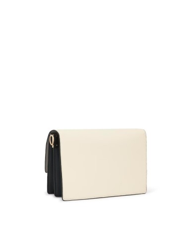 Bandolera mediana TOUS Audree Saffiano beige y gris – Bolso elegante y funcional para mujer