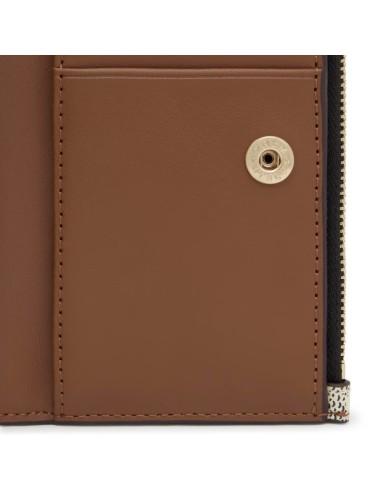 Cartera TOUS Flat Kaos Icon beige – Billetera elegante, compacta y funcional para mujer