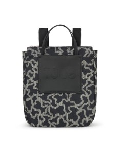 Mochila TOUS Kaos Pix Soft negra – Mochila ligera, moderna y funcional para mujer