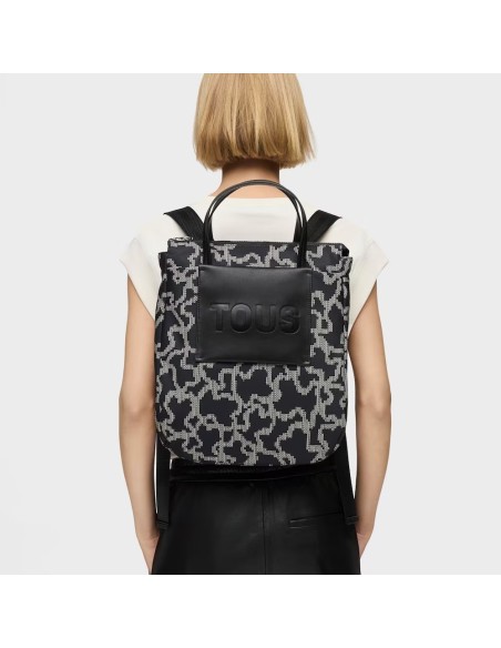 Mochila TOUS Kaos Pix Soft negra – Mochila ligera, moderna y funcional para mujer