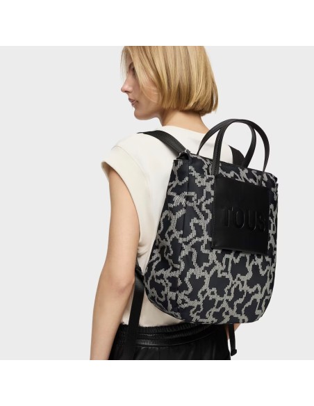 Mochila TOUS Kaos Pix Soft negra – Mochila ligera, moderna y funcional para mujer