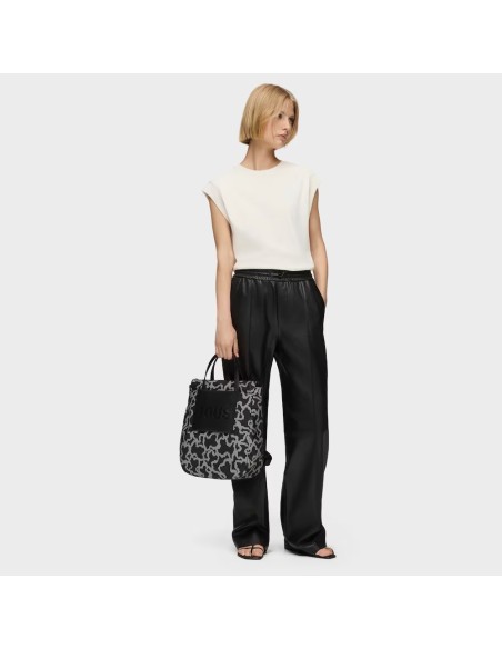 Mochila TOUS Kaos Pix Soft negra – Mochila ligera, moderna y funcional para mujer