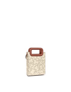 Mini bolso TOUS Pop Kaos Icon beige – Bolso pequeño elegante y versátil para mujer 2