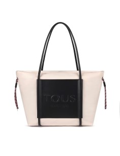 Capazo grande TOUS Empire Soft nude – Bolso shopper amplio y elegante para mujer