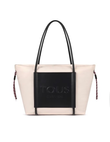Capazo grande TOUS Empire Soft nude – Bolso shopper amplio y elegante para mujer