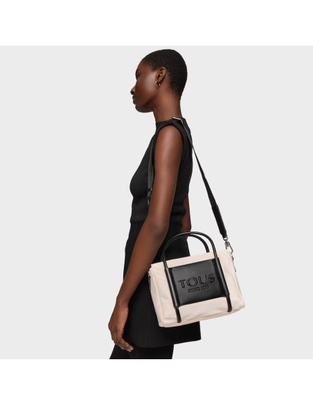 Bolso TOUS City mediano Empire Soft nude – Shopper elegante, amplio y versátil para mujer