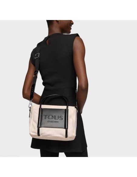 Bolso TOUS City mediano Empire Soft nude – Shopper elegante, amplio y versátil para mujer