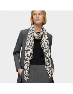 Foulard TOUS Kaos color arena – Pañuelo elegante y versátil en tonos neutros 2