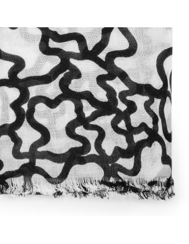 Foulard TOUS Kaos color arena – Pañuelo elegante y versátil en tonos neutros