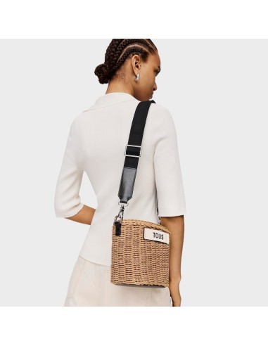 Bolso Saca Negro TOUS Scoubidou – Diseño Moderno y Versátil para Mujer