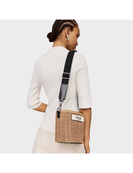 Bolso Saca Negro TOUS Scoubidou – Diseño Moderno y Versátil para Mujer