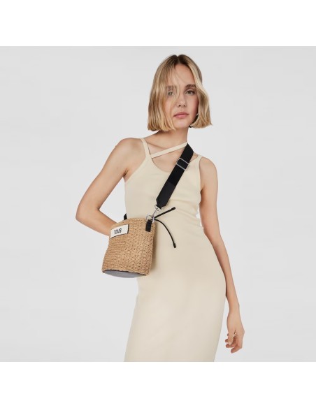Bolso Saca Negro TOUS Scoubidou – Diseño Moderno y Versátil para Mujer