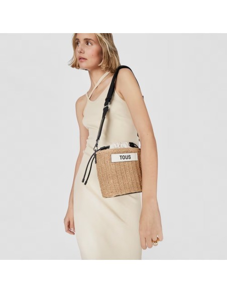 Bolso Saca Negro TOUS Scoubidou – Diseño Moderno y Versátil para Mujer