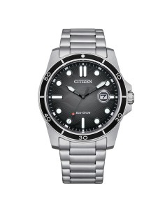 Reloj Citizen AW1816-89E Eco-Drive Hombre Acero Negro Deportivo
