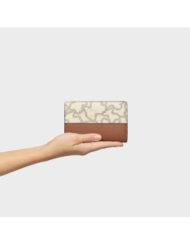 Cartera TOUS Kaos Icon camel y beige para mujer – diseño elegante y funcional