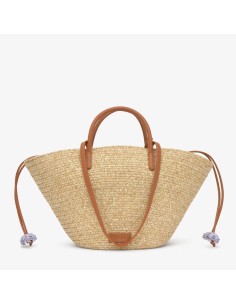 Capazo grande TOUS Summer Holidays natural – bolso de verano amplio y elegante