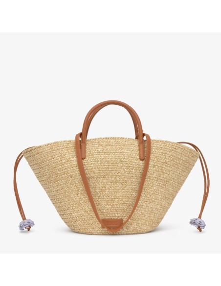 Capazo grande TOUS Summer Holidays natural – bolso de verano amplio y elegante