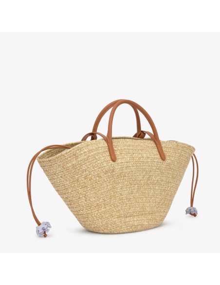 Capazo grande TOUS Summer Holidays natural – bolso de verano amplio y elegante