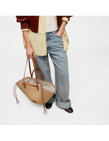 Capazo grande TOUS Summer Holidays natural – bolso de verano amplio y elegante
