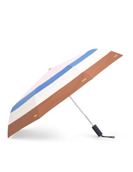 Paraguas sombrilla TOUS Summer Holidays camel – compacto, elegante y funcional