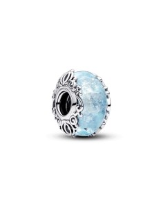 Charm de Cristal de Murano en plata de ley de La Cenicienta de Disney 