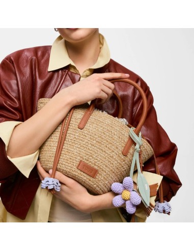 Capazo pequeño natural TOUS Summer Holidays para mujer