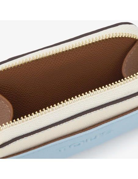 Monedero grande azul cielo Audree Saffiano TOUS para mujer