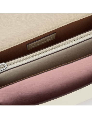 Bandolera mediana rosa empolvado Audree Saffiano TOUS para mujer