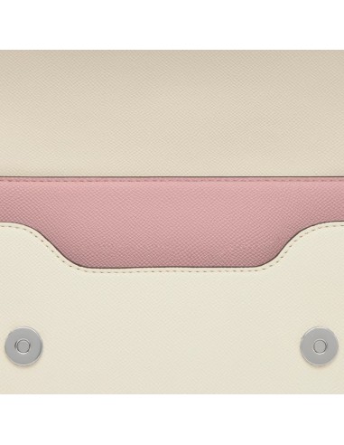 Bandolera mediana rosa empolvado Audree Saffiano TOUS para mujer