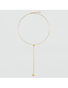 Collar Largo Calma Dorado para Mujer | Agatha Paris 2