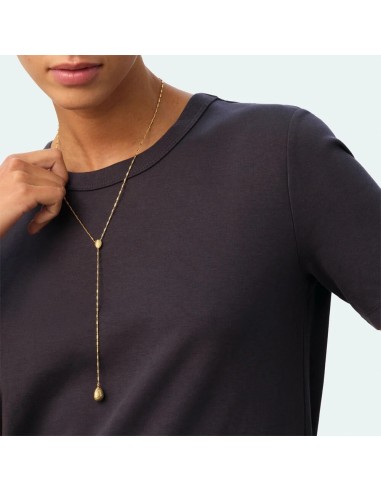 Collar Largo Calma Dorado para Mujer | Agatha Paris