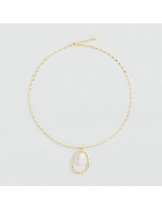 Collar Midi Calma Blanco y Oro para Mujer | Agatha Paris 2