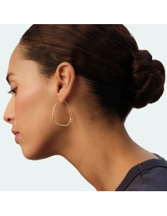 Pendientes Criollas Calma Doradas para Mujer | Agatha Paris 2