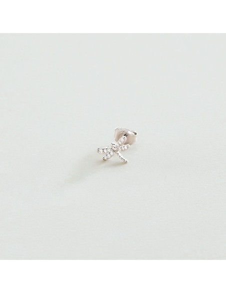 Piercing mini TINY - Cristal / Plateado