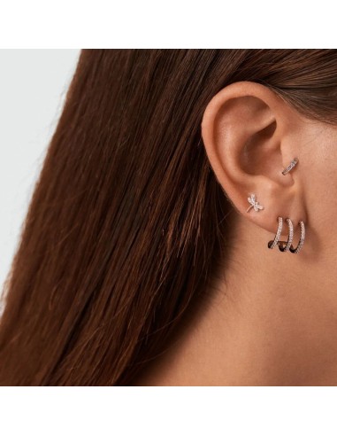 Piercing mini TINY - Cristal / Plateado